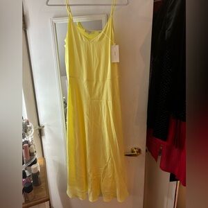 Vince yellow dress